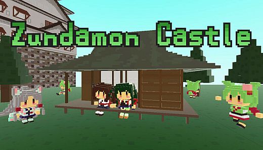 Voxel Zundamon Castle