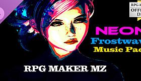 RPG Maker MZ - Neon Frostwave Music Pack