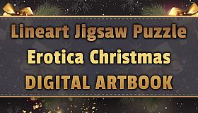 LineArt Jigsaw Puzzle - Erotica Christmas ArtBook