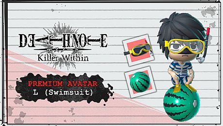 DEATH NOTE Killer Within - Premium Avatar: L (Swimsuit) DLC