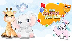 Cute animal jigsaw puzzle
