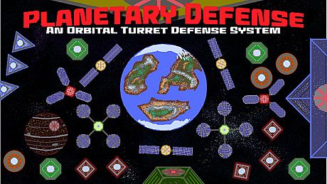 Planetary Defense: An Orbital Turret Defense System Game