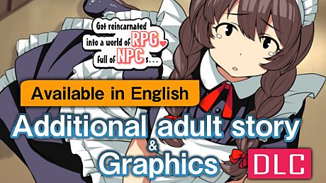 [Available in English] Got reincarnated into a world of RPG full of NPCs… - Additional adult story & Graphics DLC DLC