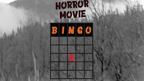 Horror Movie Bingo Game