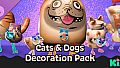 Kiln - Cats & Dogs Decoration Pack