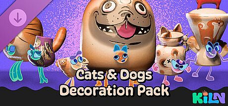Kiln - Cats & Dogs Decoration Pack
