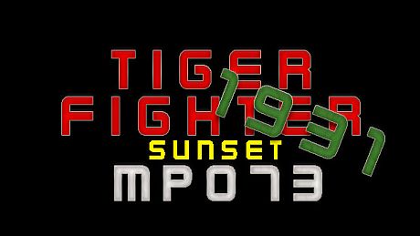 Tiger Fighter 1931 Sunset MP073 DLC