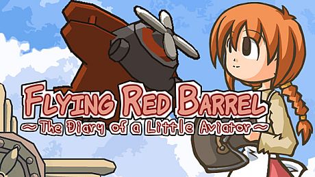 Flying Red Barrel - The Diary of a Little Aviator Game