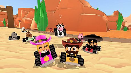 Cowboy Kart Game