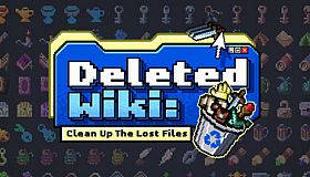 Deleted Wiki: Clean Up the Lost Files