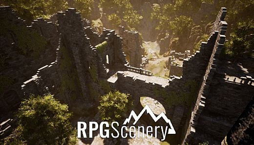 RPGScenery - Castle Ruins Scene