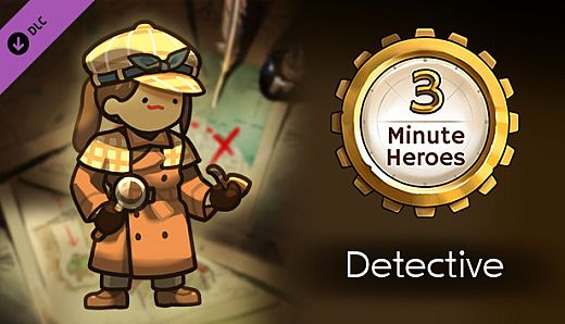3 Minute Heroes - Detective (Treasure Hunter Skin)