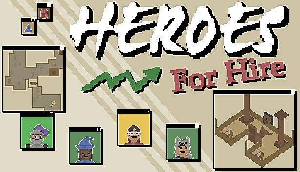 Buy Heroes For Hire - Guild Micromanagement Simulator