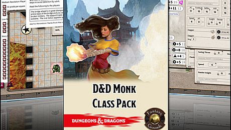 Fantasy Grounds - D&D Monk Class Pack DLC