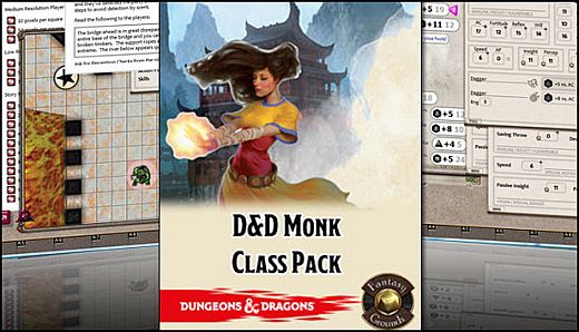 Fantasy Grounds - D&D Monk Class Pack