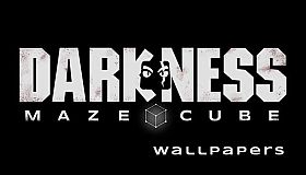Darkness Maze Cube - Wallpaper