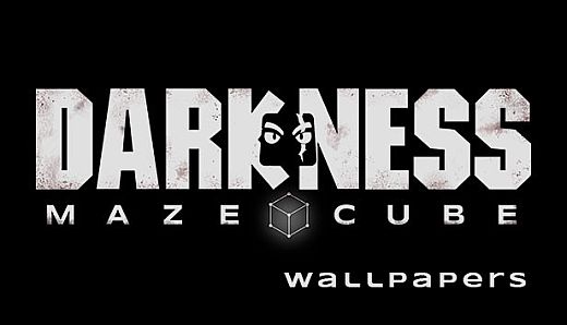Darkness Maze Cube - Wallpaper