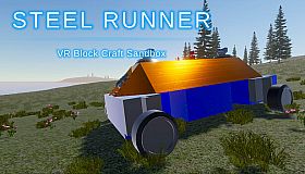 Steel Runner - VR Block Craft Sandbox