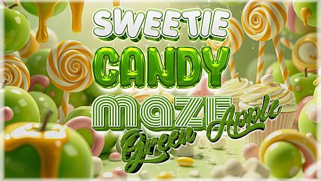 Sweetie Candy Maze: Green Apple Game