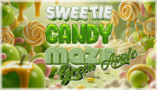 Sweetie Candy Maze: Green Apple