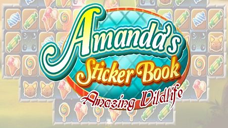 Amanda's Sticker Book 2 - Amazing Wildlife Game