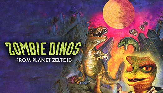 Zombie Dinos from Planet Zeltoid