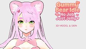 Gummy Bear Idle: No Job, Just Jelly-3D Model and Skin