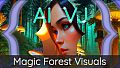 AI-VJ - Magic Forest Visuals