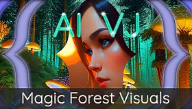 AI-VJ - Magic Forest Visuals