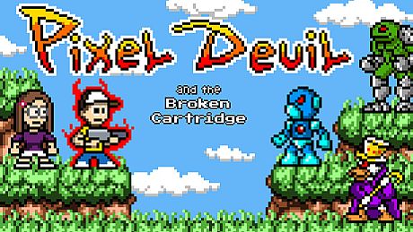 Pixel Devil and the Broken Cartridge Game