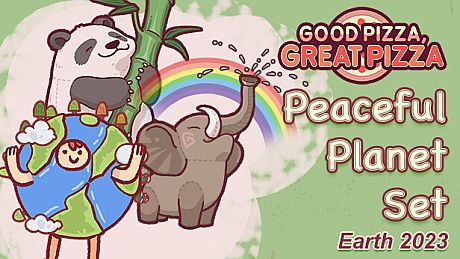 Good Pizza, Great Pizza - Peaceful Planet Set - Earth 2023 DLC