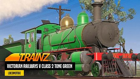 Trainz 2019 DLC - Victorian Railways V Class 2 Tone Green DLC