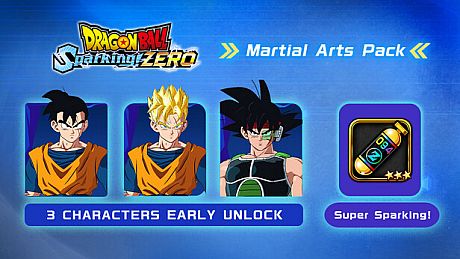 DRAGON BALL: Sparking! ZERO Martial Arts Pack DLC