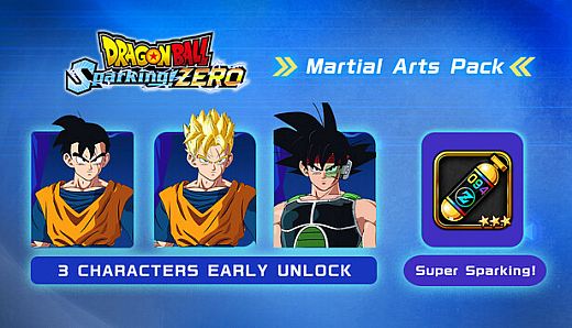 DRAGON BALL: Sparking! ZERO Martial Arts Pack