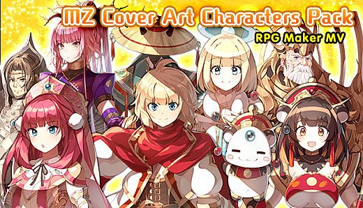 RPG Maker MV - MZ Cover Art Characters Pack