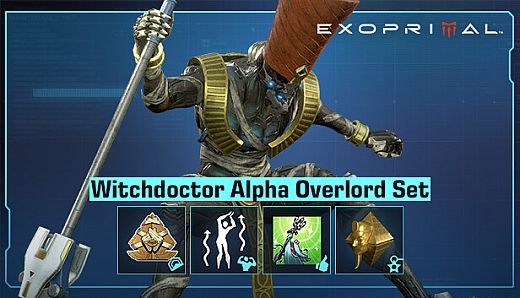 Exoprimal - Witchdoctor Alpha Overlord Set