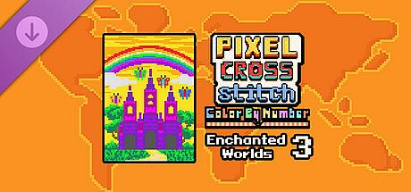 Pixel Cross Stitch - Enchanted Worlds Pack 3