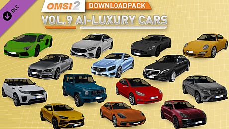OMSI 2 Add-on Downloadpack Vol. 9 - AI Luxury Cars DLC