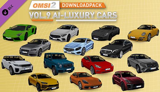 OMSI 2 Add-on Downloadpack Vol. 9 - AI Luxury Cars