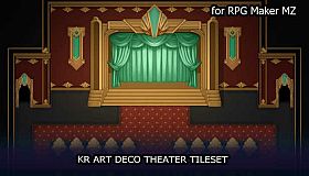 RPG Maker MZ - KR Art Deco Theater Tileset