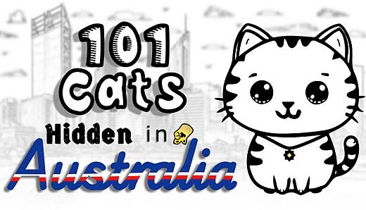 101 Cats Hidden in Australia