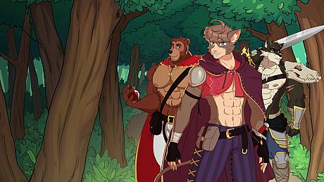 Burrow of the Fallen Bear: A Gay Furry Visual Novel Game