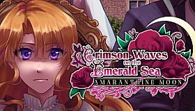 Crimson Waves on the Emerald Sea: Amaranthine Moon