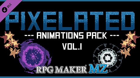 RPG Maker MZ - Pixelated Animations Pack Vol.1 DLC