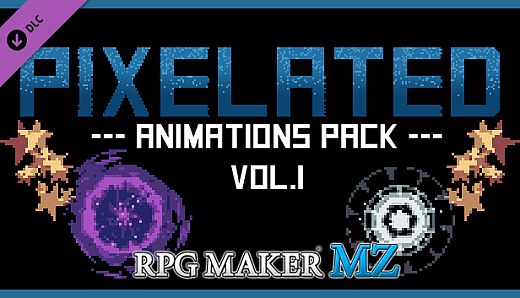 RPG Maker MZ - Pixelated Animations Pack Vol.1