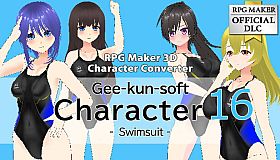 RPG Maker 3D Character Converter - Gee-kun-soft character 16 Swimsuit