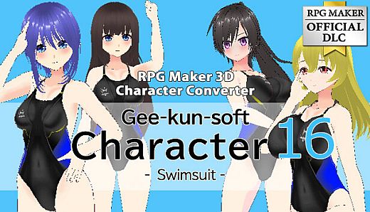 RPG Maker 3D Character Converter - Gee-kun-soft character 16 Swimsuit
