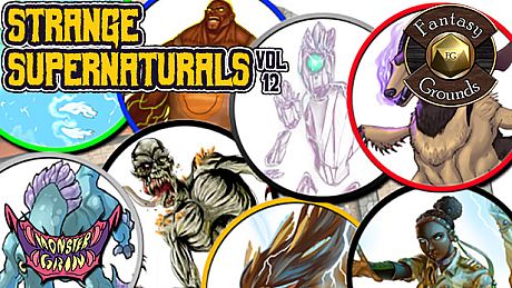Fantasy Grounds - Strange Supernaturals, Volume 12 (Token Pack) DLC