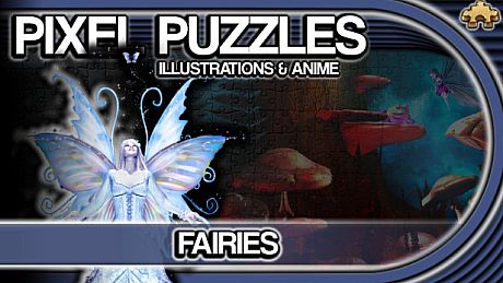 Pixel Puzzles Illustrations & Anime - Jigsaw Pack:  Fairies DLC
