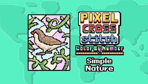 Pixel Cross Stitch - Simple Nature Pack